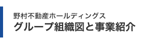 野村不動産ホールディングス グループ組織図と事業紹介