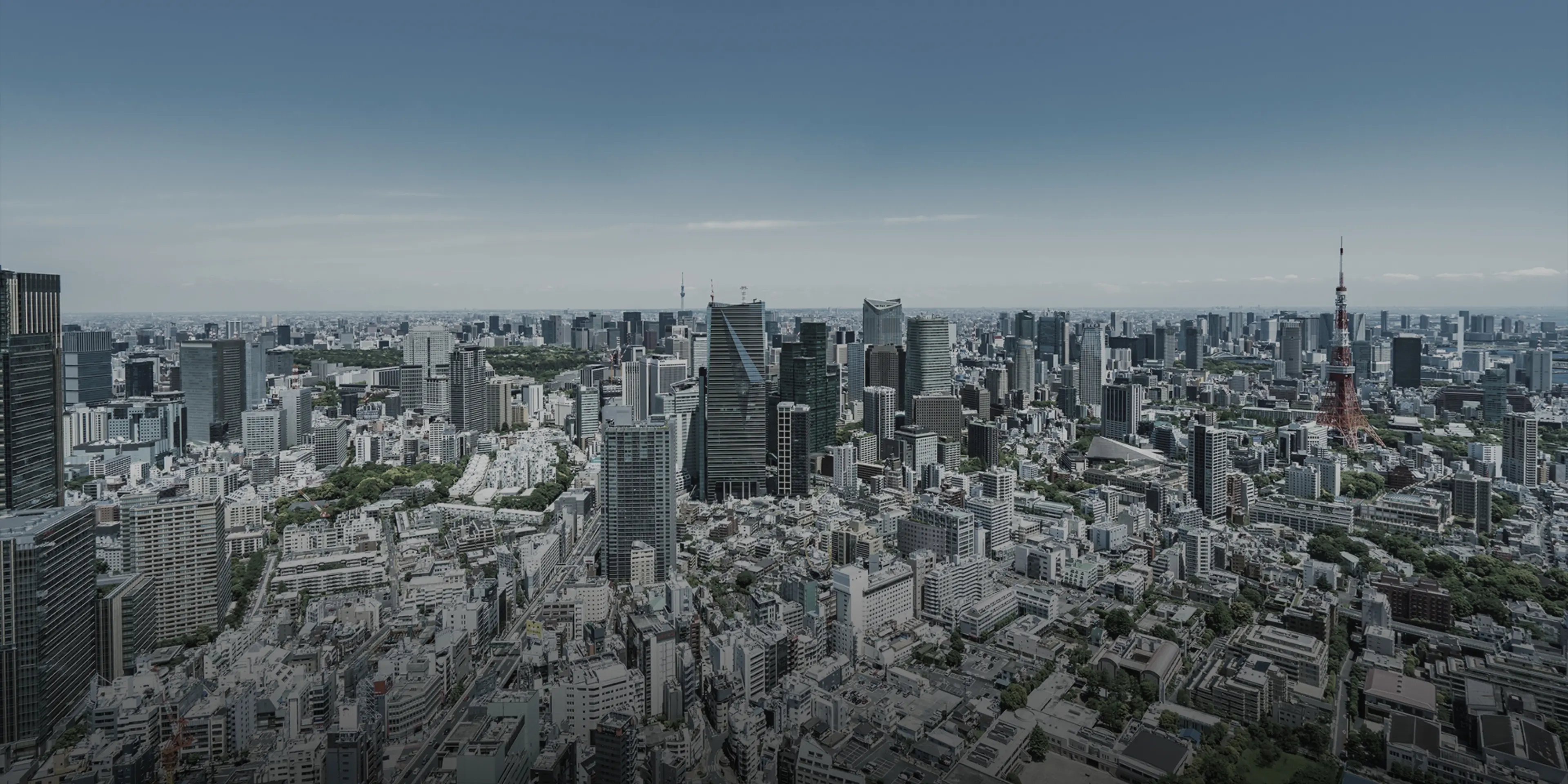 東京都心空撮（品川方面）
